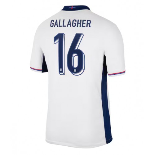 Fotballdrakt Herre England Conor Gallagher #16 Hjemmedrakt EM 2024 Kortermet